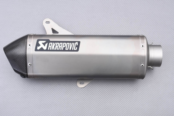 Echappement AKRAPOVIC / SLIP-ON LINE Titane VESPA GTS / GTV 125 / 150 ...