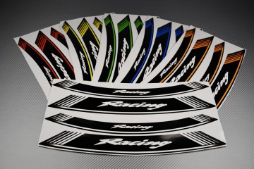 Inner Wheel Rims Stickers - RACING Model